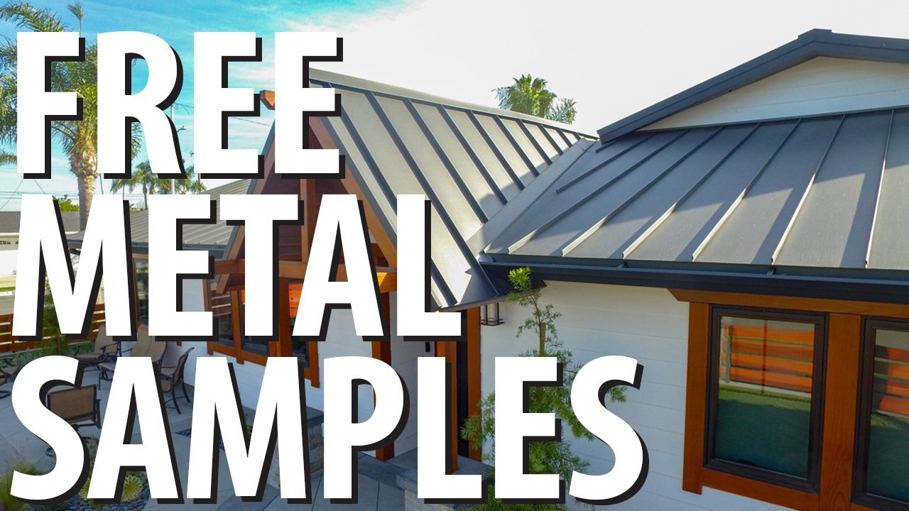 Free Metal Samples - Metal Roofing California