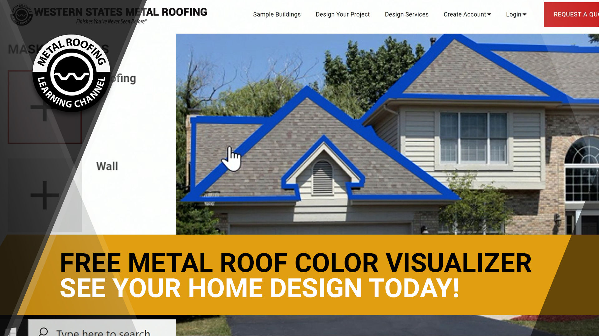 Metal Roofing Color Visualizer