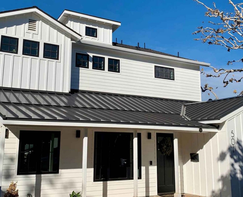 Standing Seam Roofing - Charcoal Gray