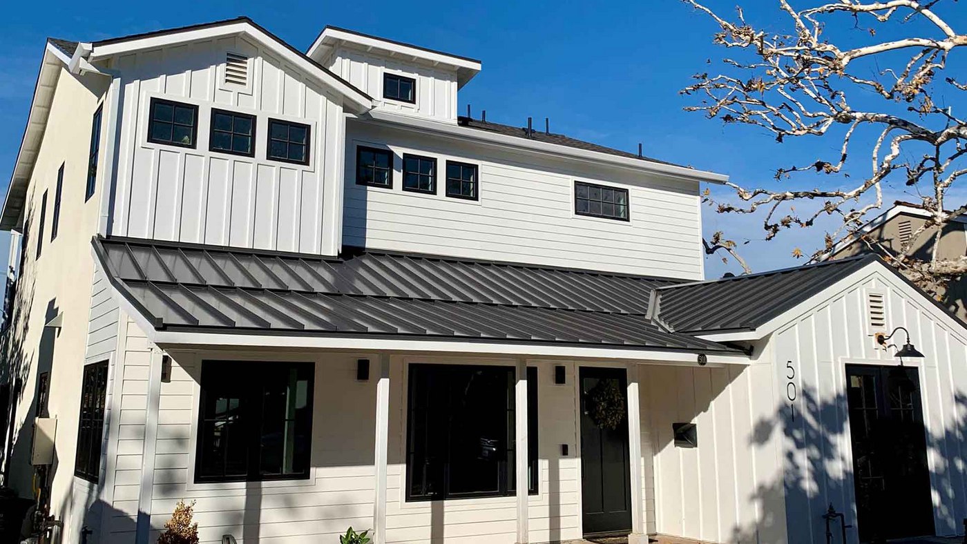 Standing Seam Roofing - Charcoal Gray